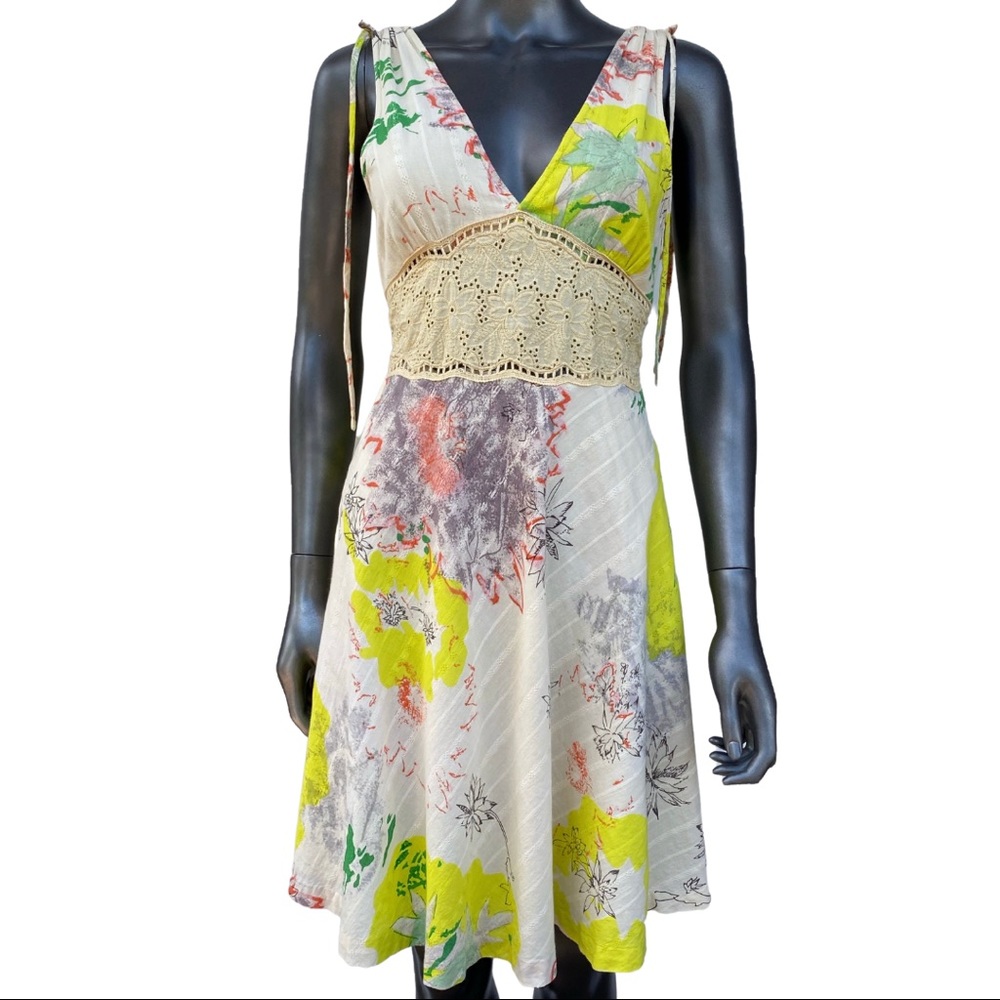 Free People Desert Bloom in Peach Combo